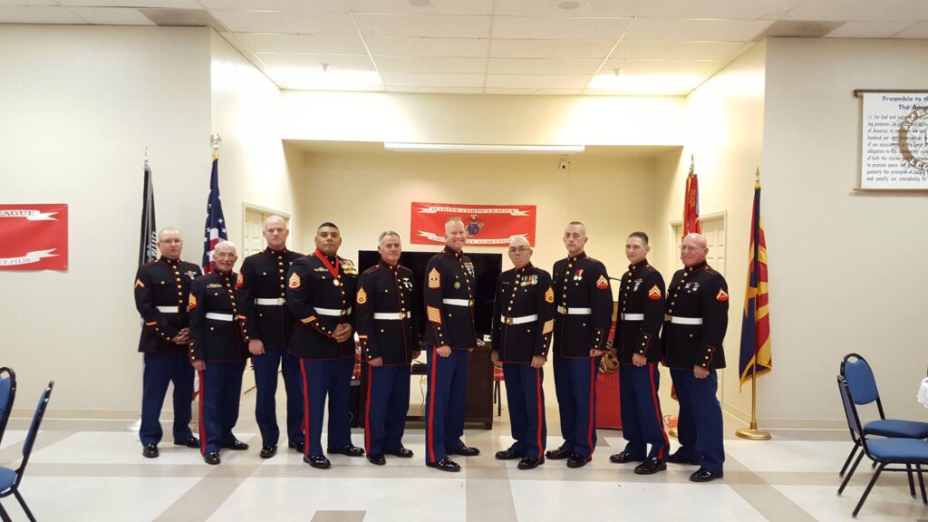 Marines in Blues - Years after Active Service