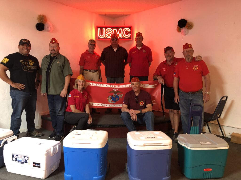 BBQ for Deployed Marines